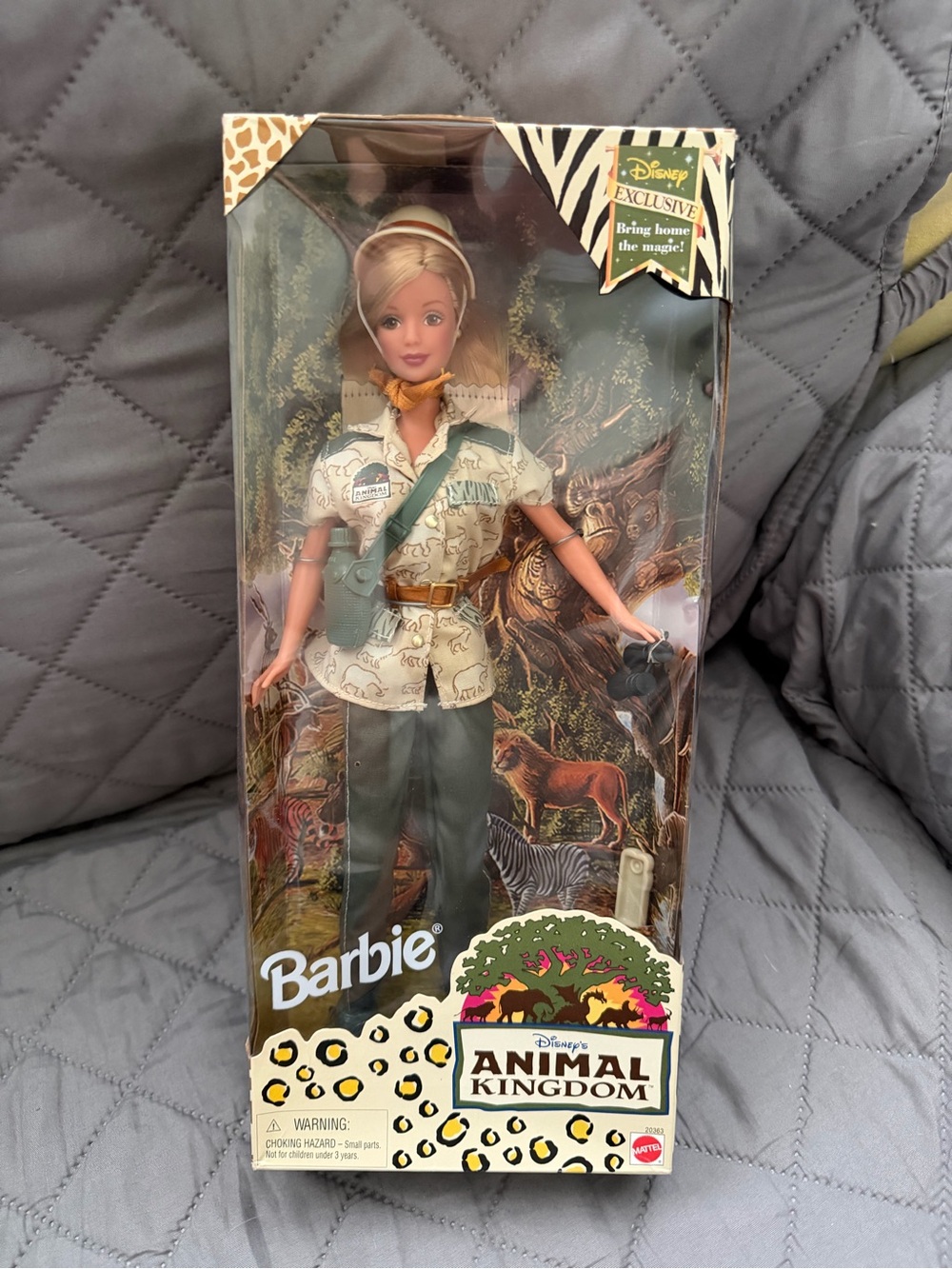 Barbie Disney Animal Kingdom Doll - Beige, Olive, Tan, Gold - New Sealed